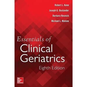Essentials of Clinical Geriatrics 8th Ed Kane Ouslander Resnick Paperback Book